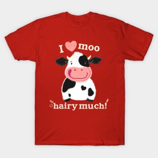 Happy Little Holstein Loves You T-Shirt